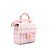 Chanel Borsa Tote e Borsa a Tracolla da Donna in Tweed Rosa e Pelle di Agnello con Manico Superiore - vista 3