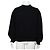 Balenciaga Sudadera Unisex de Algodón Negra con Logo de Paris Negro