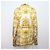 Fendi Unisex-Seidenhemd mit FF Logo Baroque Golden - Ansicht 4