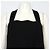 Prada Vestido sin mangas de gabardina de algodón negro para mujer - vista 2