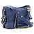 Chanel Borsa a tracolla e crossbody Gabrielle Hobo Small Chain in vernice parziale Blu - vista 2