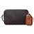 Céline Borsa Messenger con Charm Triomphe Canvas Soft Lambskin Black Tan
