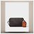 Céline Borsa Messenger con Charm Triomphe Canvas Soft Lambskin Black Tan - vista 2