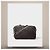 Céline Borsa Messenger con Charm Triomphe Canvas Soft Lambskin Black Tan - vista 4