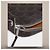 Céline Borsa Messenger con Charm Triomphe Canvas Soft Lambskin Black Tan - vista 5