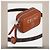 Céline Borsa Messenger con Charm Triomphe Canvas Soft Lambskin Black Tan - vista 6