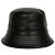 Prada Bucket Hat aus Nappa-Leder XL Black Schwarz