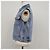 Dior Chaleco de denim bordado Azul - vista 7