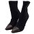 Louis Vuitton Black Fabric Toe Monogram Stud Ankle Boots - view 3