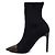 Louis Vuitton Black Fabric Toe Monogram Stud Ankle Boots - view 4