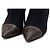 Louis Vuitton Black Fabric Toe Monogram Stud Ankle Boots - view 5