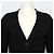 Givenchy Strickcardigan für Damen mit gemischtem Monogramm-Motiv in Schwarz - Ansicht 2