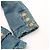 Balmain Chaqueta vaquera de algodón azul lavado para mujer - vista 6
