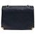 Chanel Borsa a tracolla matelassé con patta blu navy - vista 3