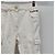 Balmain Pantalones Cargo con Botones Dorados Blanco - vista 5