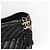 Chanel Gabrielle Chevron Hobo Medium Schultertasche mit Kette Schwarz - Ansicht 4