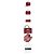 Chanel Beauty case in vernice con manico superiore Rosso - vista 2