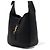 Saint Laurent Borsa a tracolla LE Mini Baby Shoulder Bag in pelle nera - vista 2