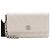 Chanel Borsa a pochette con tracolla a catena Caviar Ivory Season Bianco