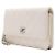 Chanel Borsa a pochette con tracolla a catena Caviar Ivory Season Bianco - vista 3