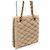 Saint Laurent Borsa a spalla e borsa a tracolla in shearling marrone - vista 3