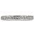 Tiffany & Co Platin Solitär Half Eternity Ring Größe