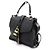 Chloé Borsa Tote e Borsa a Tracolla ABY Everyday Medium in pelle nera Nero - vista 2