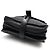 Chloé Borsa Tote e Borsa a Tracolla ABY Everyday Medium in pelle nera Nero - vista 7