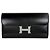 Hermès Constances To Go Black Silver Hardware Stamp Box AKTGWYHC Nero
