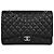 Chanel Borsa Classic Caviar Flap Maxi Nera Nero
