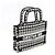 Dior Mini mala Book Tote bordada com micro pied-de-poule - vista 3