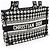 Dior Mini mala Book Tote bordada com micro pied-de-poule - vista 7