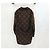 Louis Vuitton Abrigo Monogram con detalles Low Edge Negro - vista 2