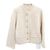 Céline Alpaka-Woll-Cardigan-Jacke Weiß