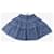 Louis Vuitton Falda denim a capas Monogram Talla Azul - vista 2