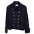 Céline Wool Chelsea Coat Navy