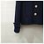 Céline Wool Chelsea Coat Navy - view 4