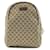 Gucci Leinenschrucksack Braun