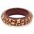 Louis Vuitton Bracciale rigido marrone da donna