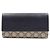 Gucci Portafoglio lungo Supreme GG Canvas Nero