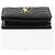 Saint Laurent Monogram Matelassé Logo Compact Wallet Black Golden Schwarz - Ansicht 4