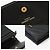Saint Laurent Monogram Matelassé Logo Compact Wallet Black Golden Schwarz - Ansicht 7
