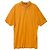 Loro Piana T-Shirt mit Leinenkragen Orange