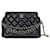 Chanel Mini Borsa a Tracolla Heart Chain Nera Nero