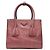 Double Prada Borsa a tracolla Glace Calf con doppia zip Rosso