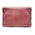 Double Prada Borsa a tracolla Glace Calf con doppia zip Rosso - vista 9