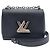 Louis Vuitton Borsa a tracolla Twist in Epi nero
