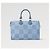 Louis Vuitton Speedy Bandoulière Denim Blue - vista 5