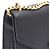 Prada Borsa a spalla e crossbody Saffiano Envelope con catena dorata Nero - vista 12