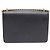 Prada Borsa a spalla e crossbody Saffiano Envelope con catena dorata Nero - vista 3
